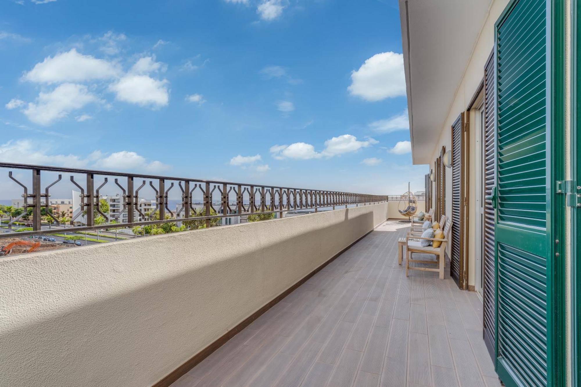 Апартаменты Portola Penthouse Фуншал Экстерьер фото